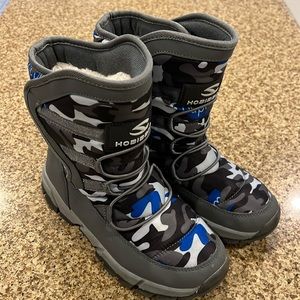 Boys Snow Boots Kids Outdoor Warm Shoes Waterproof